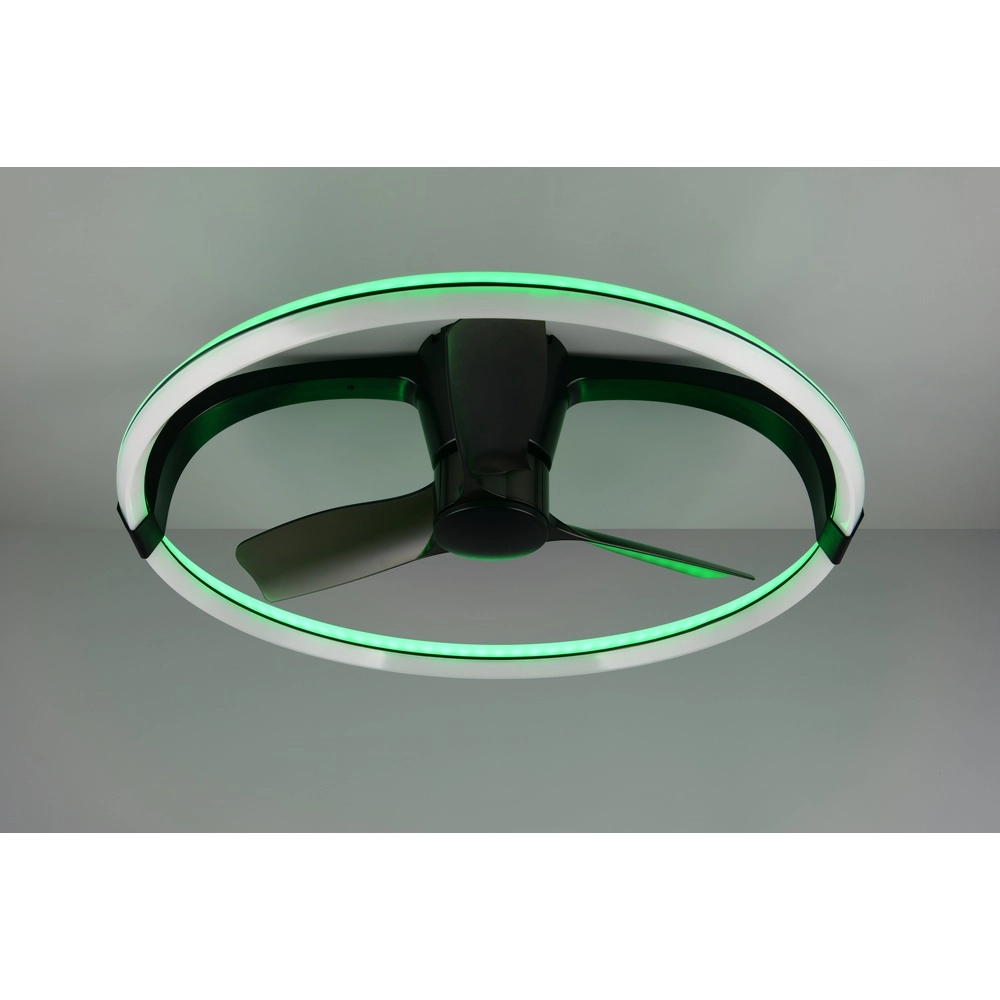 Smarthome ventilator Stockholm zwart Ø 73,5 Tuya Trio 4017807693133