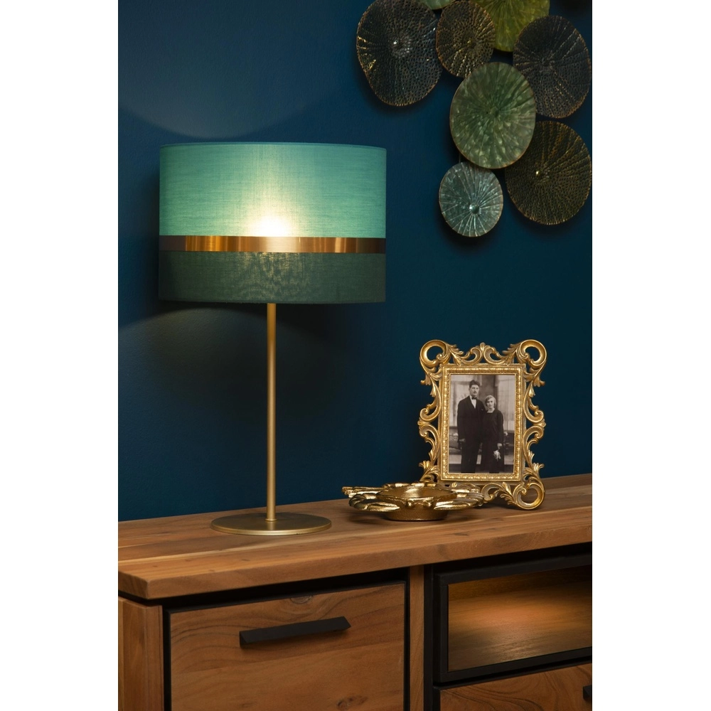 Design tafellamp Extravaganza Tusse groen Ø 30cm Lucide 5411212105646