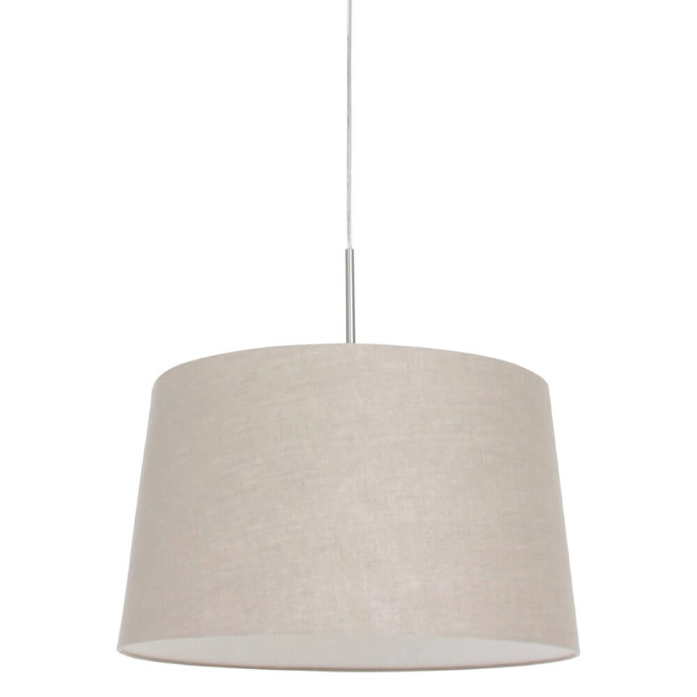 Hanglamp Gramineus met taupe kap