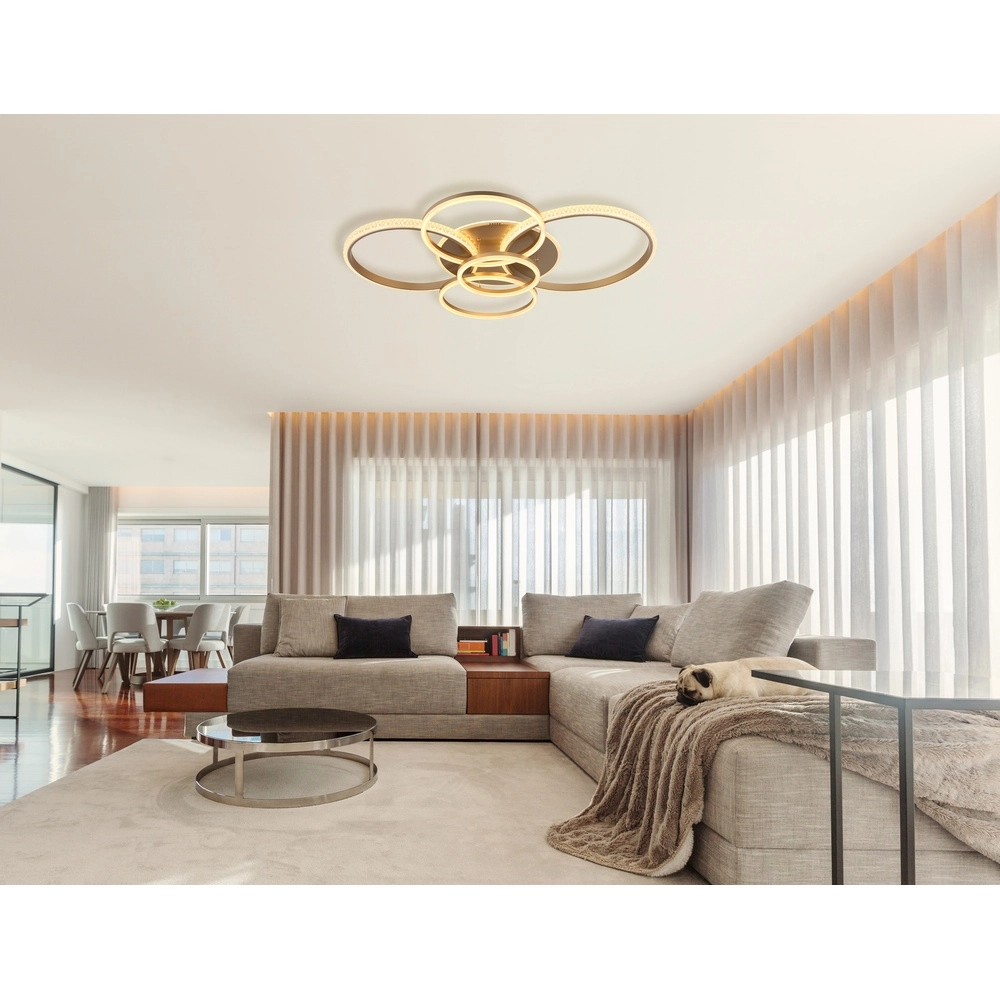 Plafondlamp Lorelei champagne Globo 9007371487165