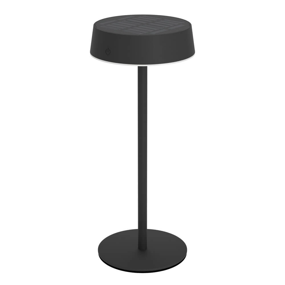 Strakke tafellamp Simeri hybride zwart Strakke tafellamp Simeri hybride zwart