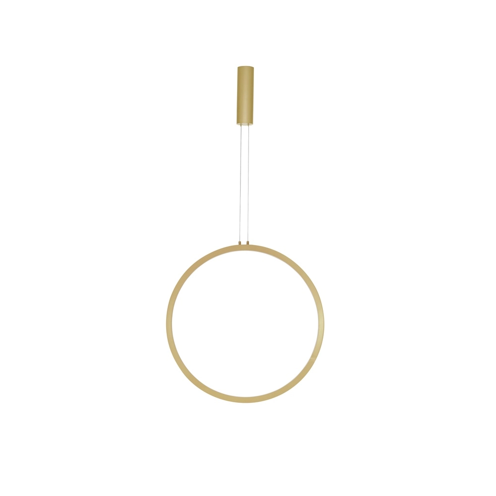 Ronde hanglamp Change Ø 60cm goud Lyora 5212017437303