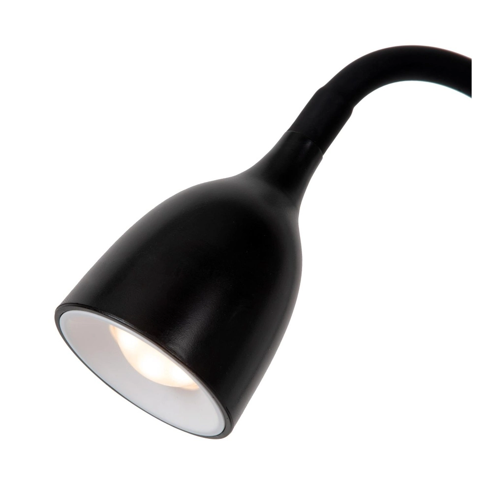 Zwarte bureaulamp Milo led 3,2W Lucide 5411212185891