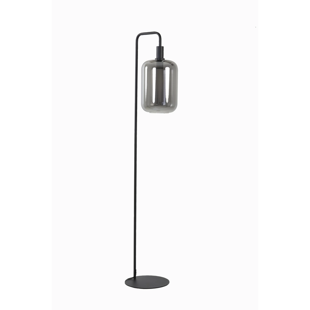 Vloerlamp Lekar met smoke glas Light & Living 8717807636654