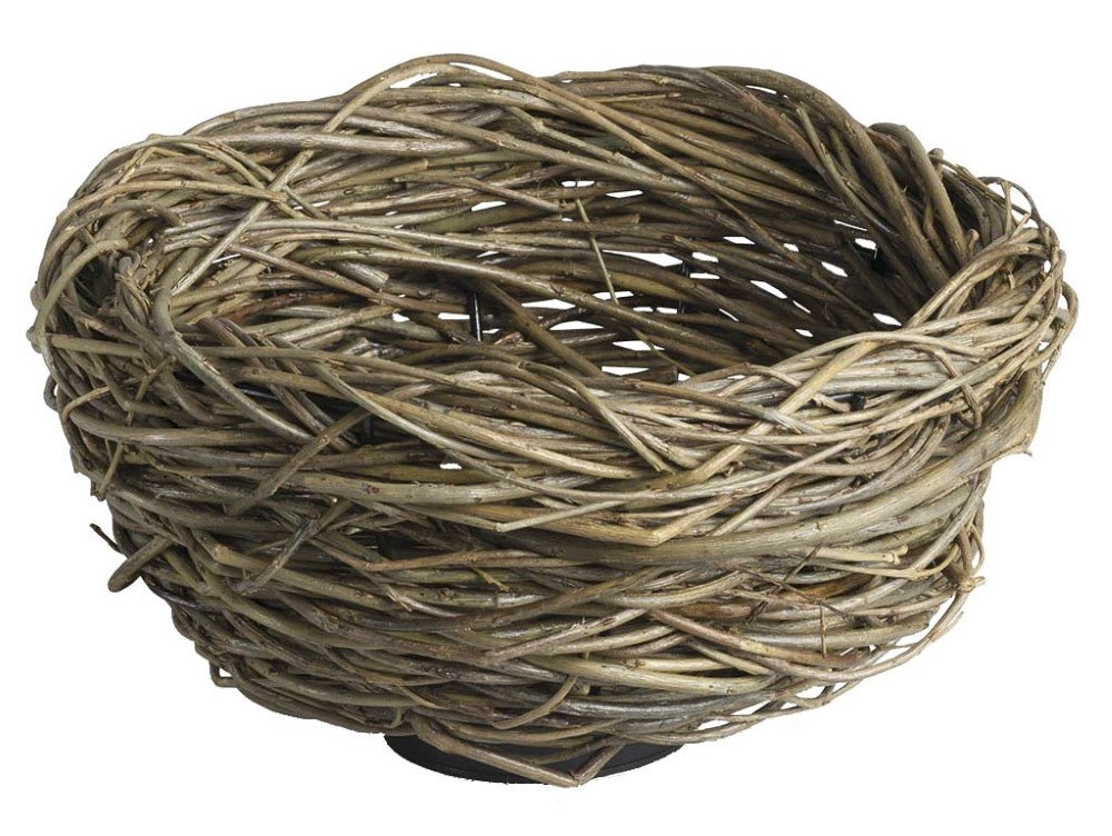 Grondspot Nest met wilgenhout