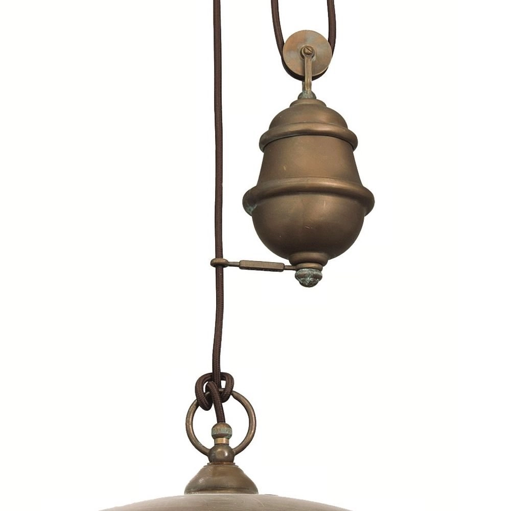 Stal lamp Landelijk Veranda 2 32cm koperbruin Franssen 8021035005749