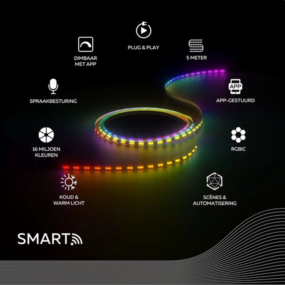 Smart Ledstrip 5m Circle 8712879162223