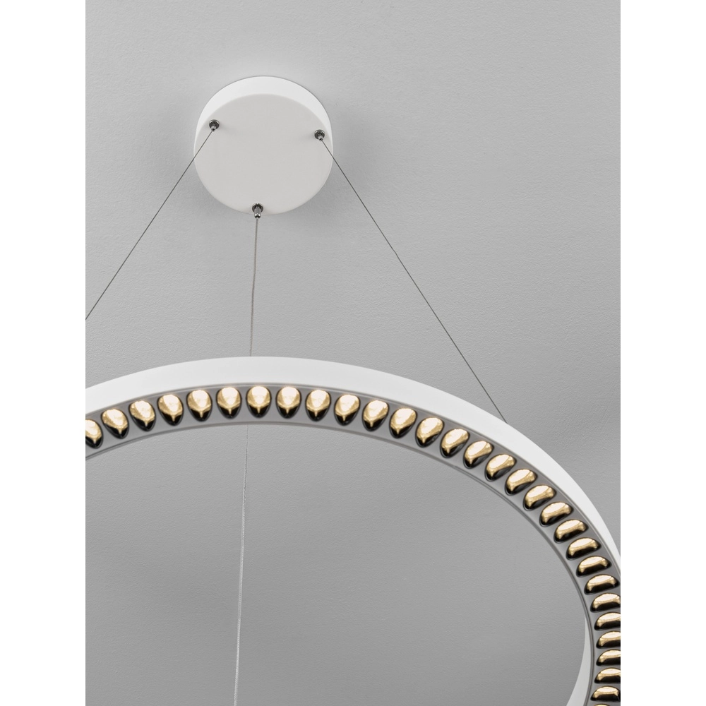 Ronde hanglamp Deos wit Lyora 5212017463739