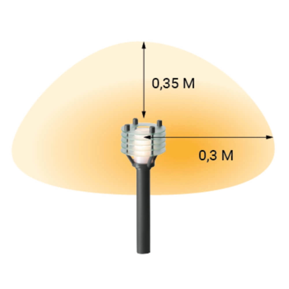 Tuinlamp Larix 12V led GardenLights 5907800856385