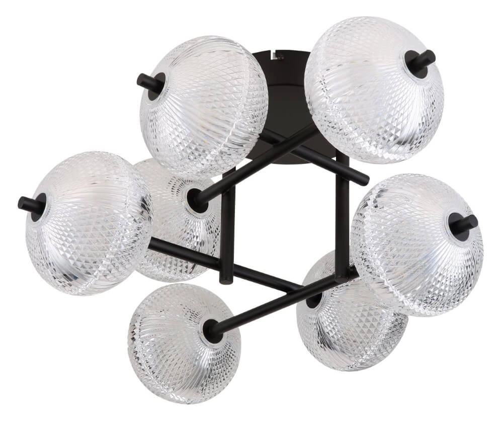 Unieke design plafondlamp Ceps 7-lichts Globo 9007371458547