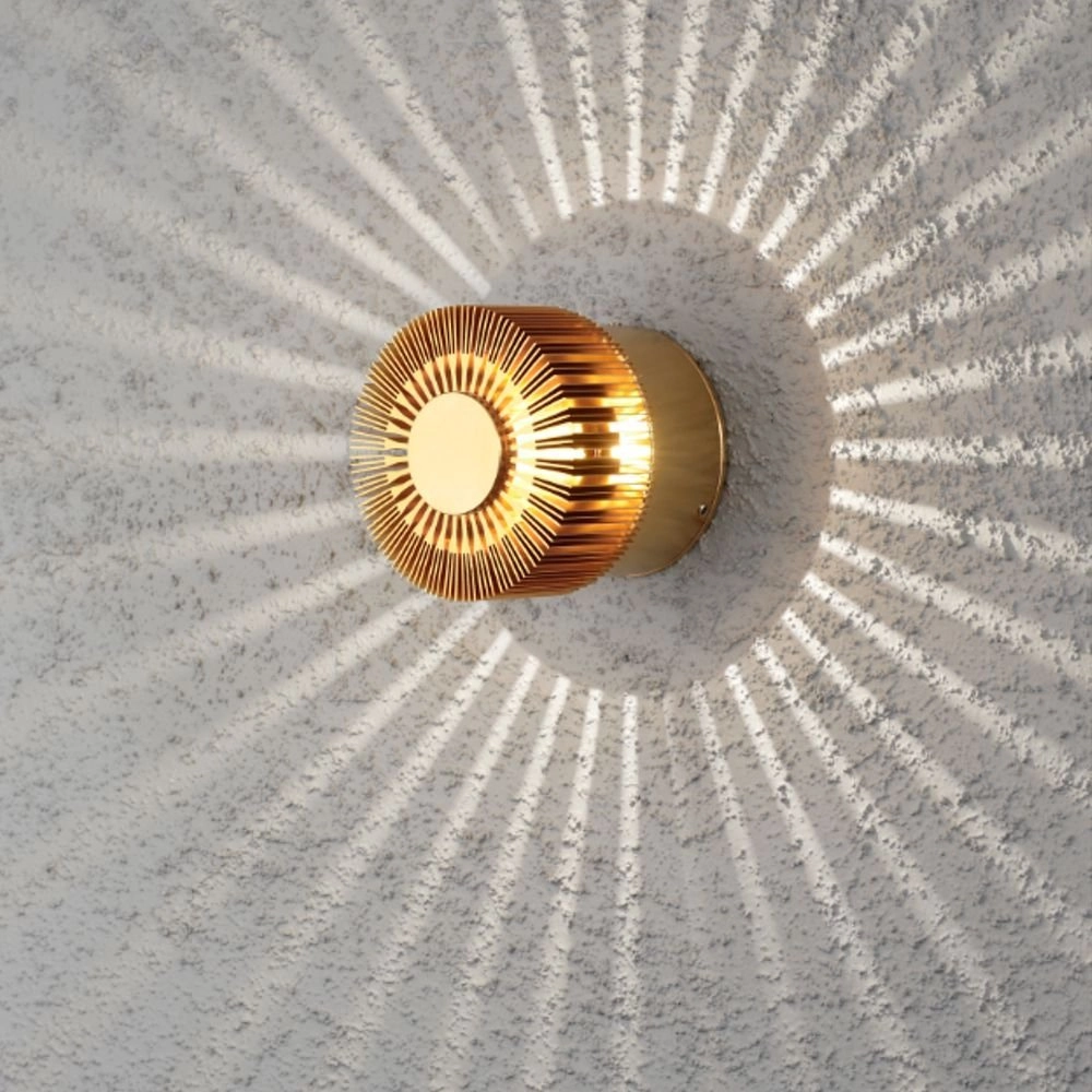 Design wandspot Monza met LED messing KonstSmide 7318307900804