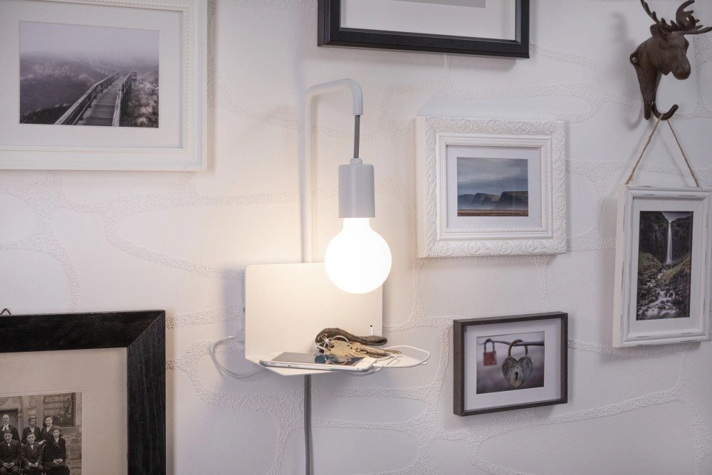 Handig wandlampje Calvani USB Paulmann 4000870798126