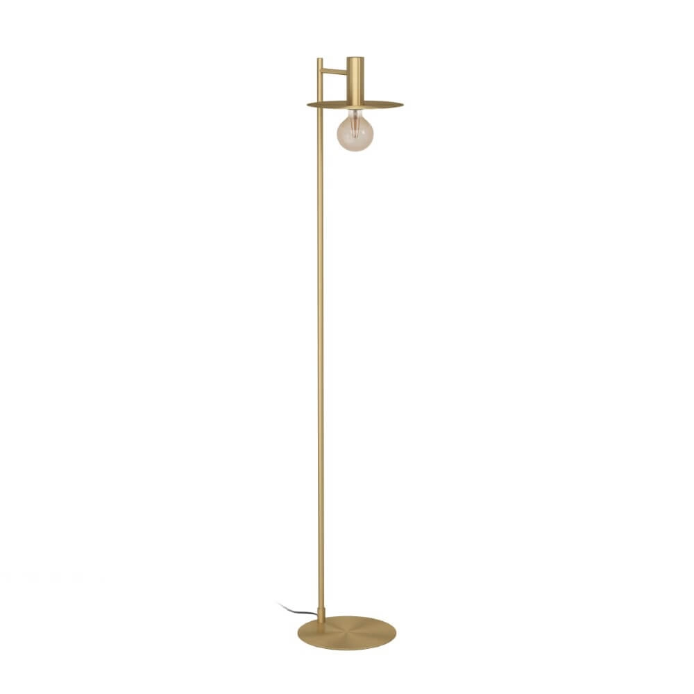 Gouden vloerlamp Escandell