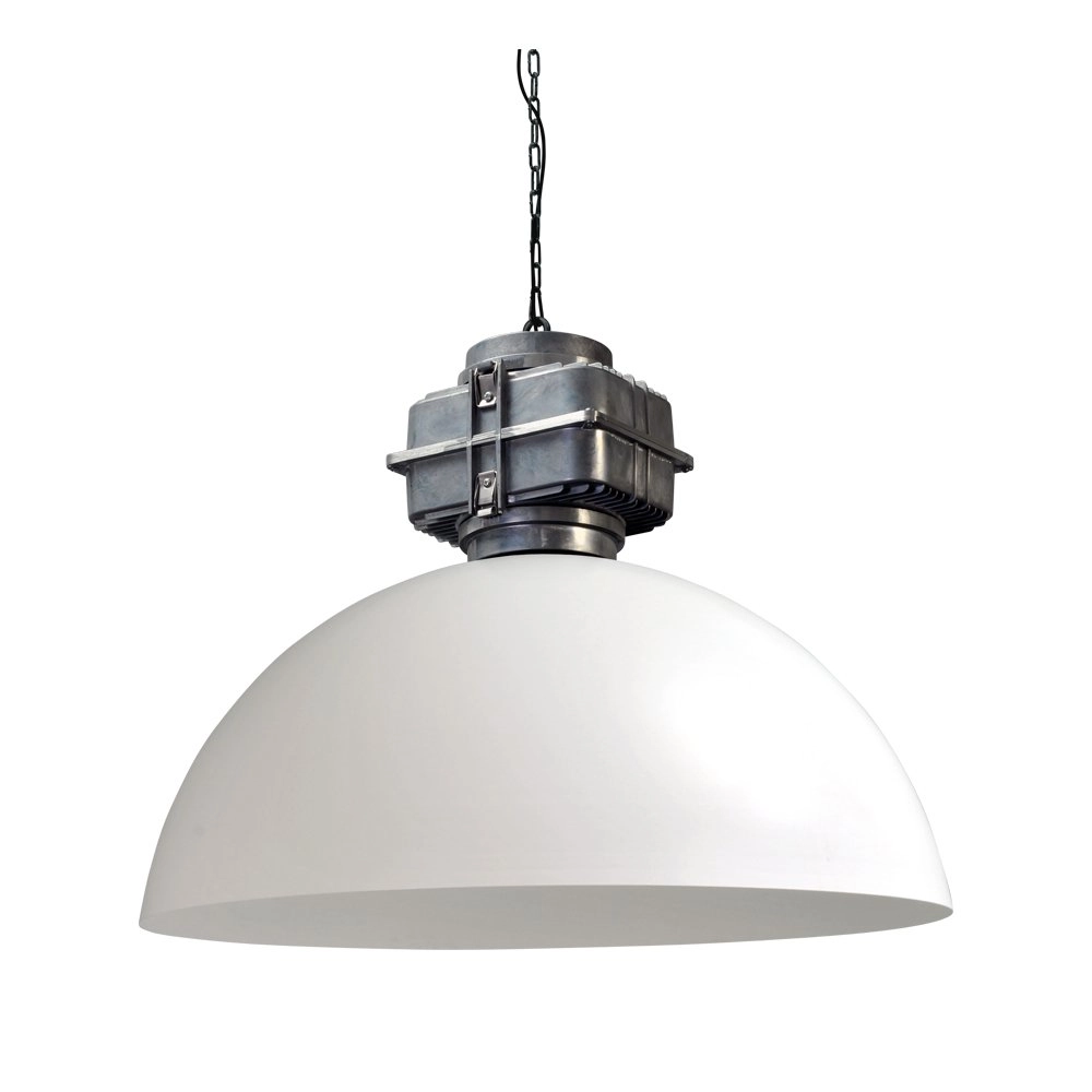 Retro industrie hanglamp Industria 80 wit