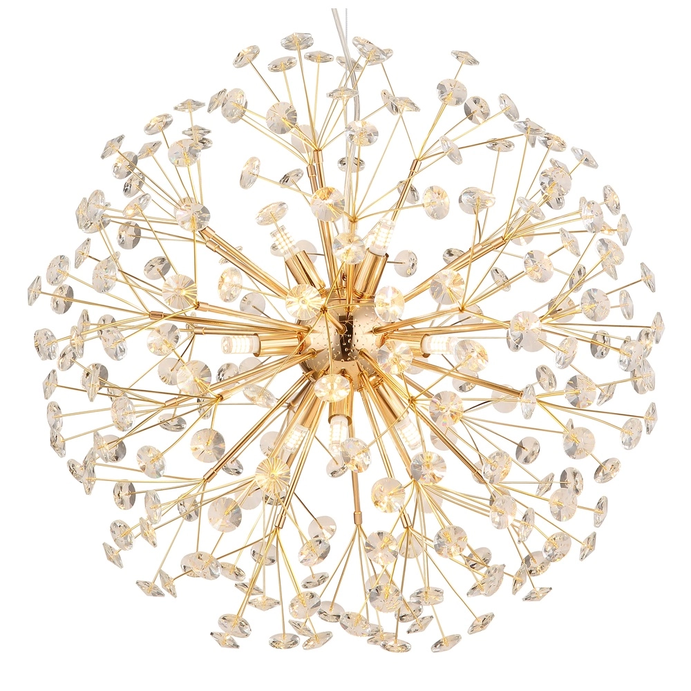 Hanglamp Katrina goud Ø 60cm Globo 9007371481309