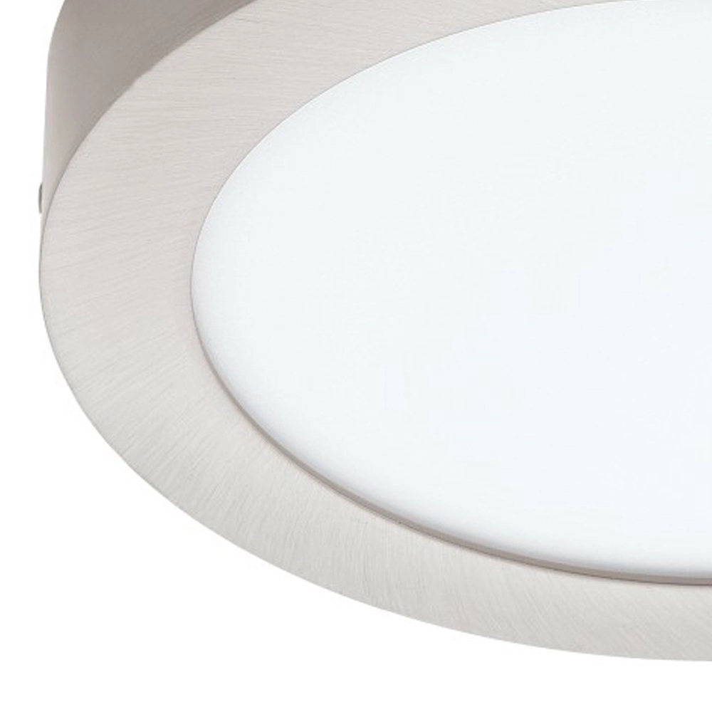 Opbouwlamp Fueva-C Round 22,5cm nikkel mat Eglo 9002759966775