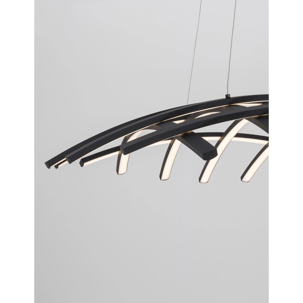 Hanglamp Narvi zwart Lyora 5212017429209