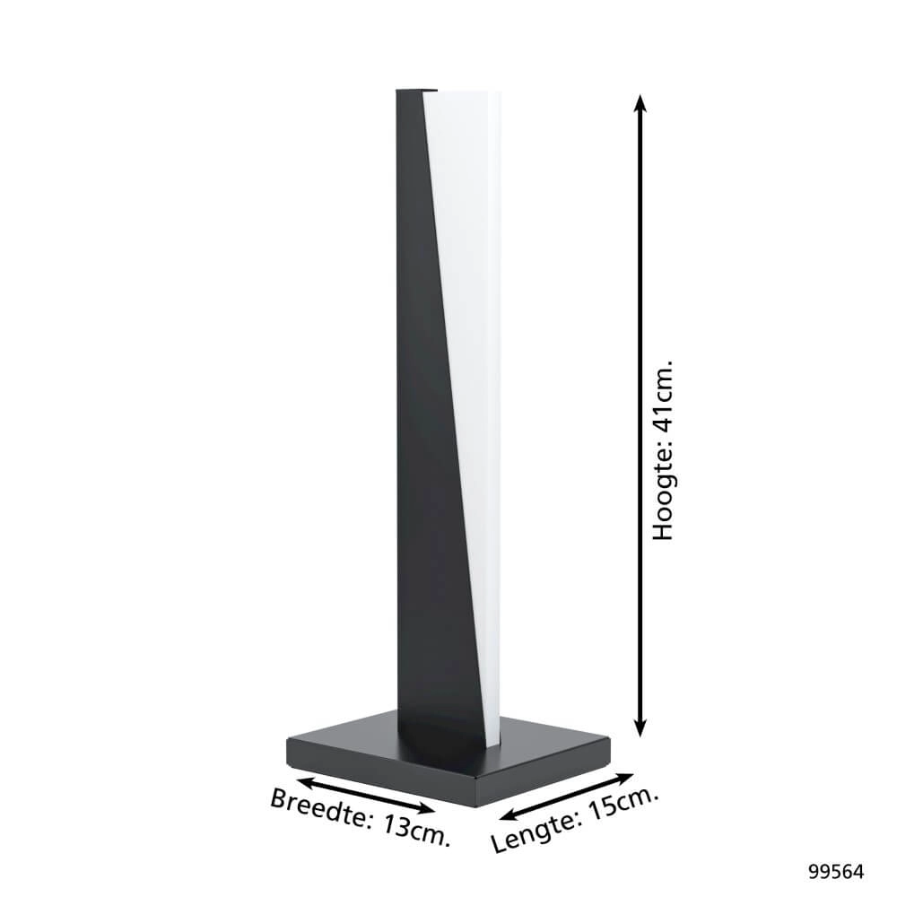 Led tafellamp Isidro zwart Eglo 9002759995645