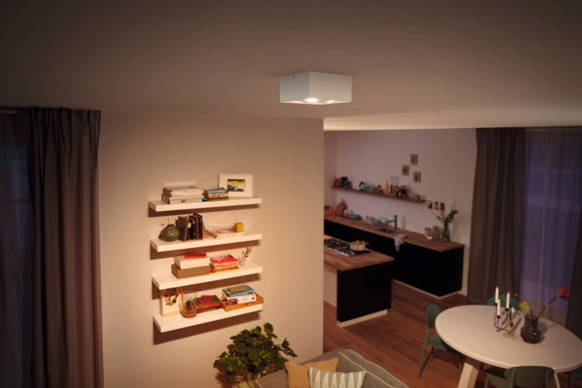 Spotlamp Box 4-lichts wit Philips 8718696164549