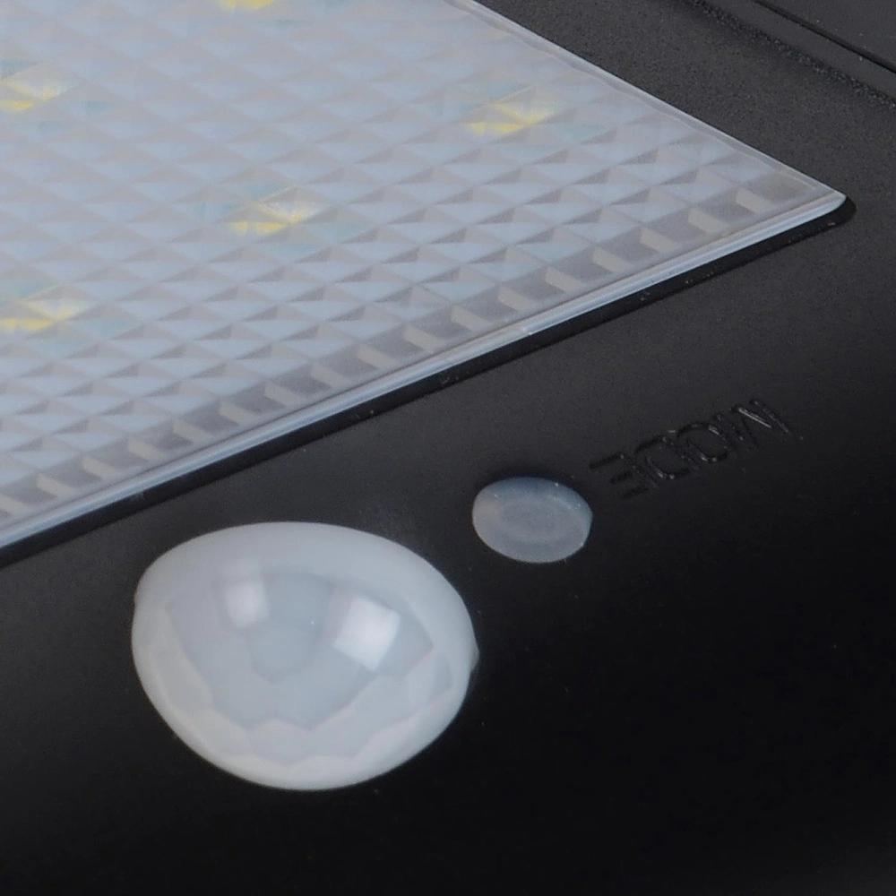 Solar wandlampje Basic zwart Lucide 5411212221155