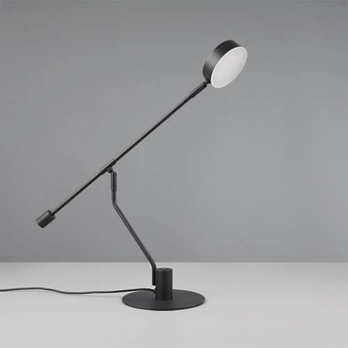 Led bureaulamp Manduro zwart Trio 4017807615999