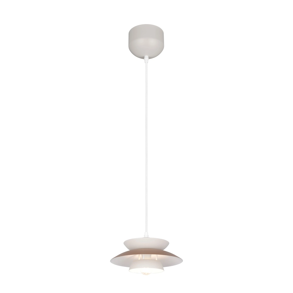 Hanglamp design Amarila mokka bruin Ø 25cm Trio 4017807682755