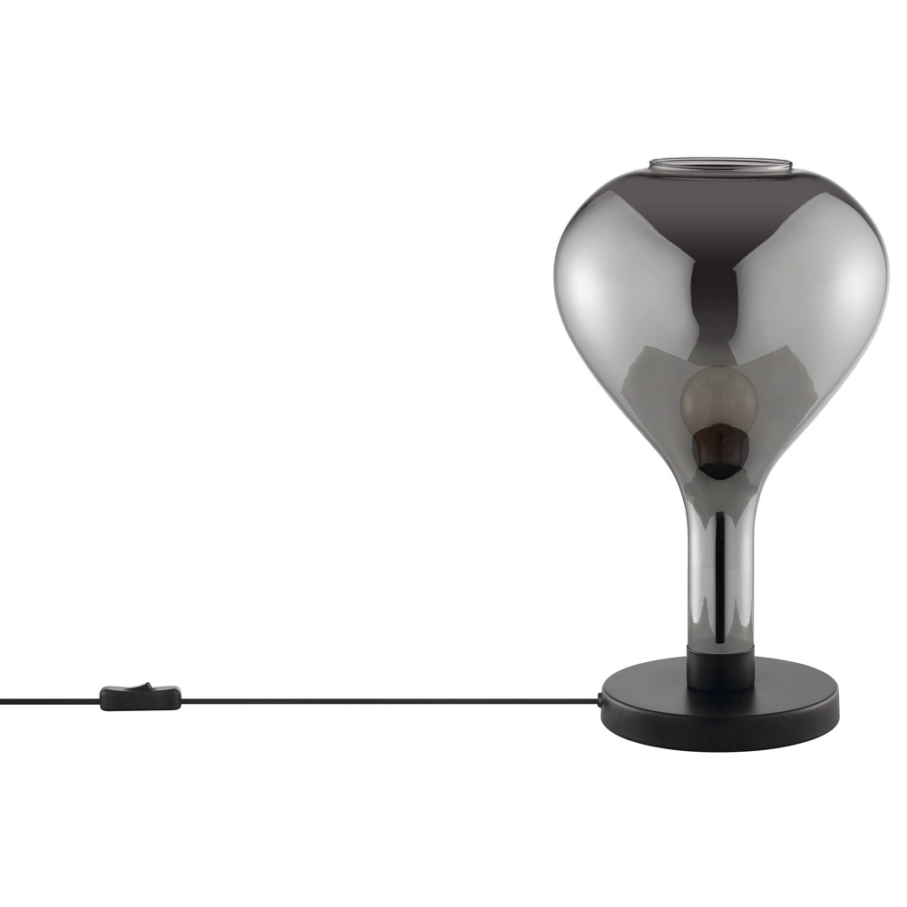 Design tafellamp Sander Ø 25cm zwart Brilliant 4004353476846