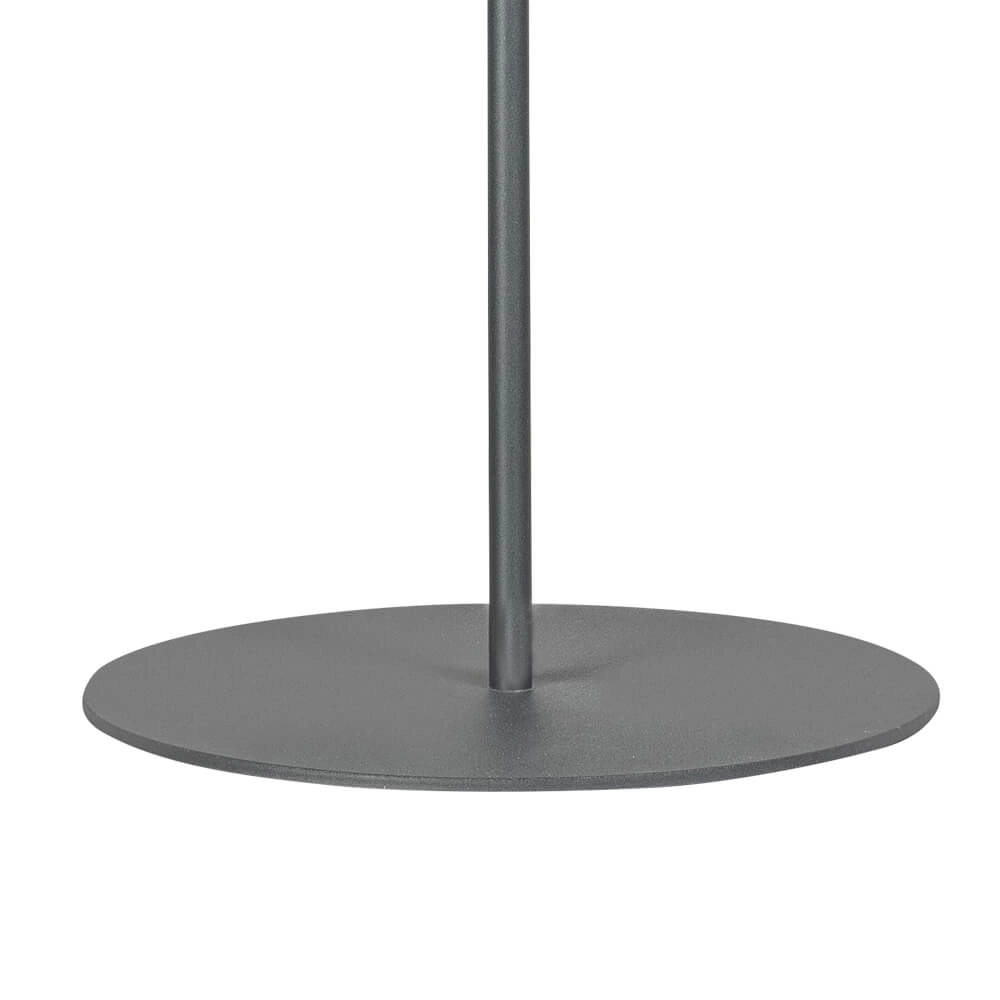 Glazen vloerlamp Sledge Glass 2-lichts zwart met goud glas ETH 8720195302866