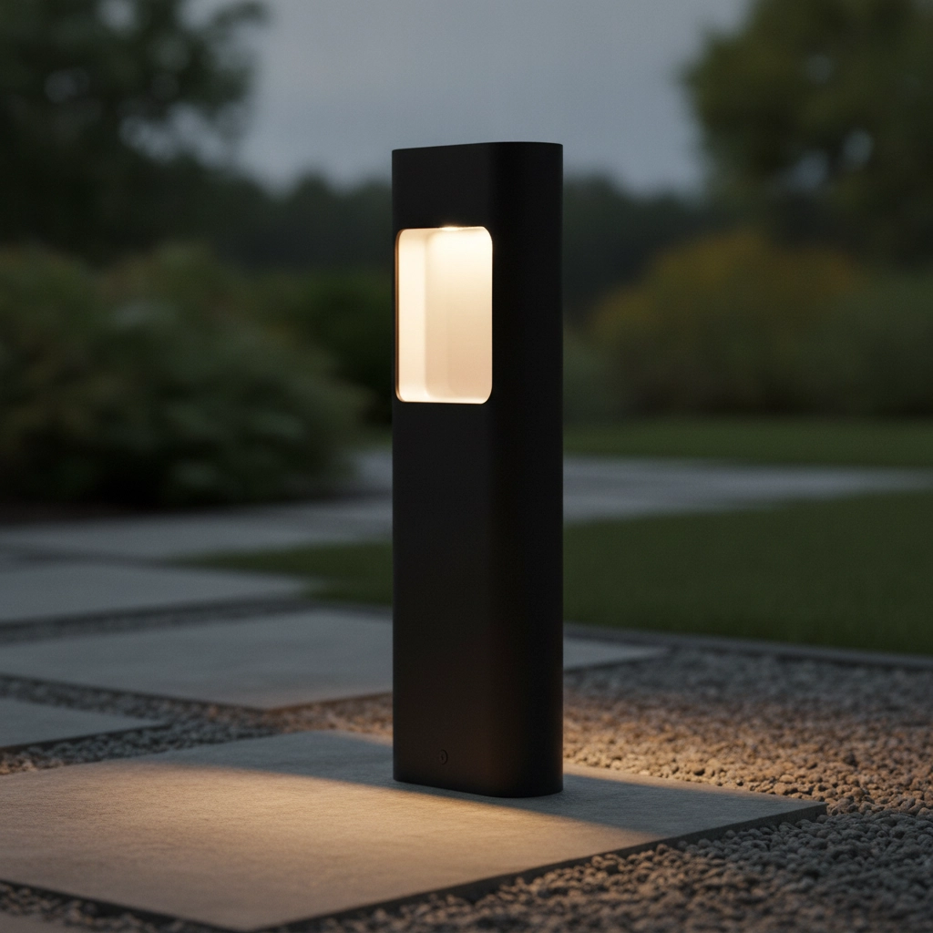 Tuinlamp Tall zwart