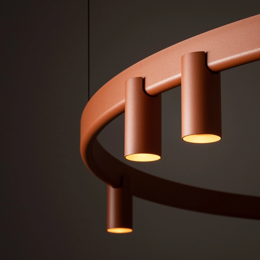 Design hanglamp Fourty terracotta Ø 116cm Lyora 5903139124201