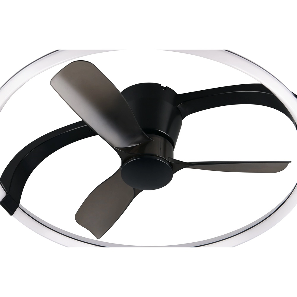 Smarthome ventilator Stockholm zwart Ø 73,5 Tuya Trio 4017807693133