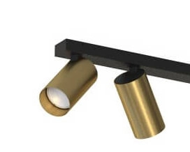 Gouden opbouwspot Mono 4-lichts Lyora 5903139778497