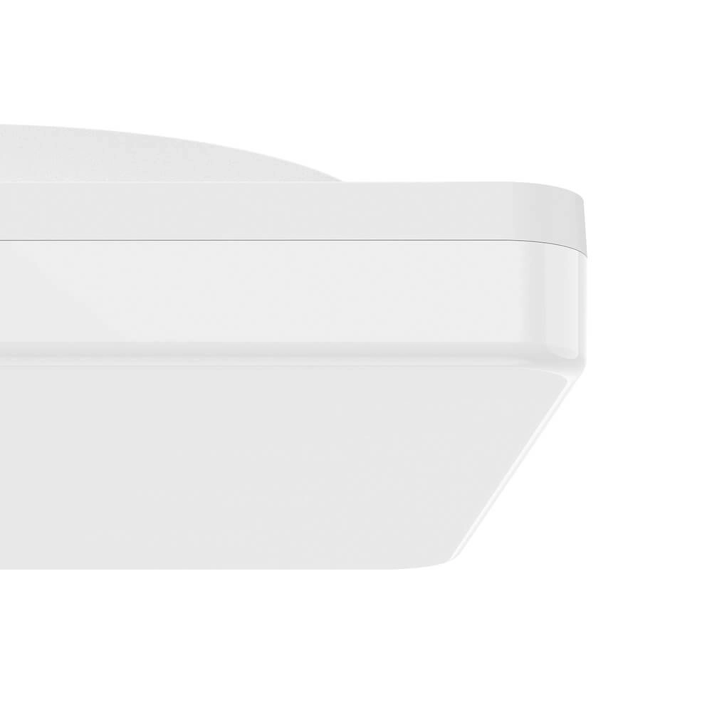 Vierkante plafondlamp Castagneto 26 x 26cm wit Eglo 9008606313228