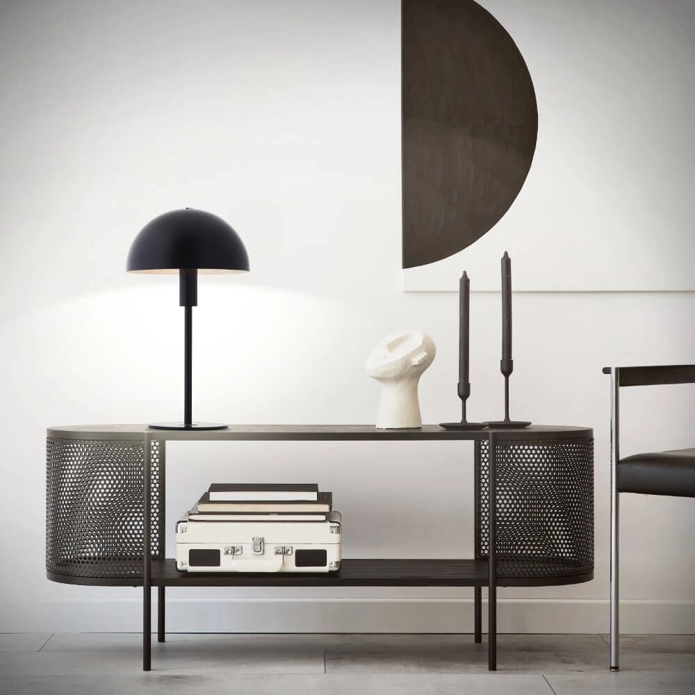 Design tafellamp Lillian zwart Brilliant 4004353430138