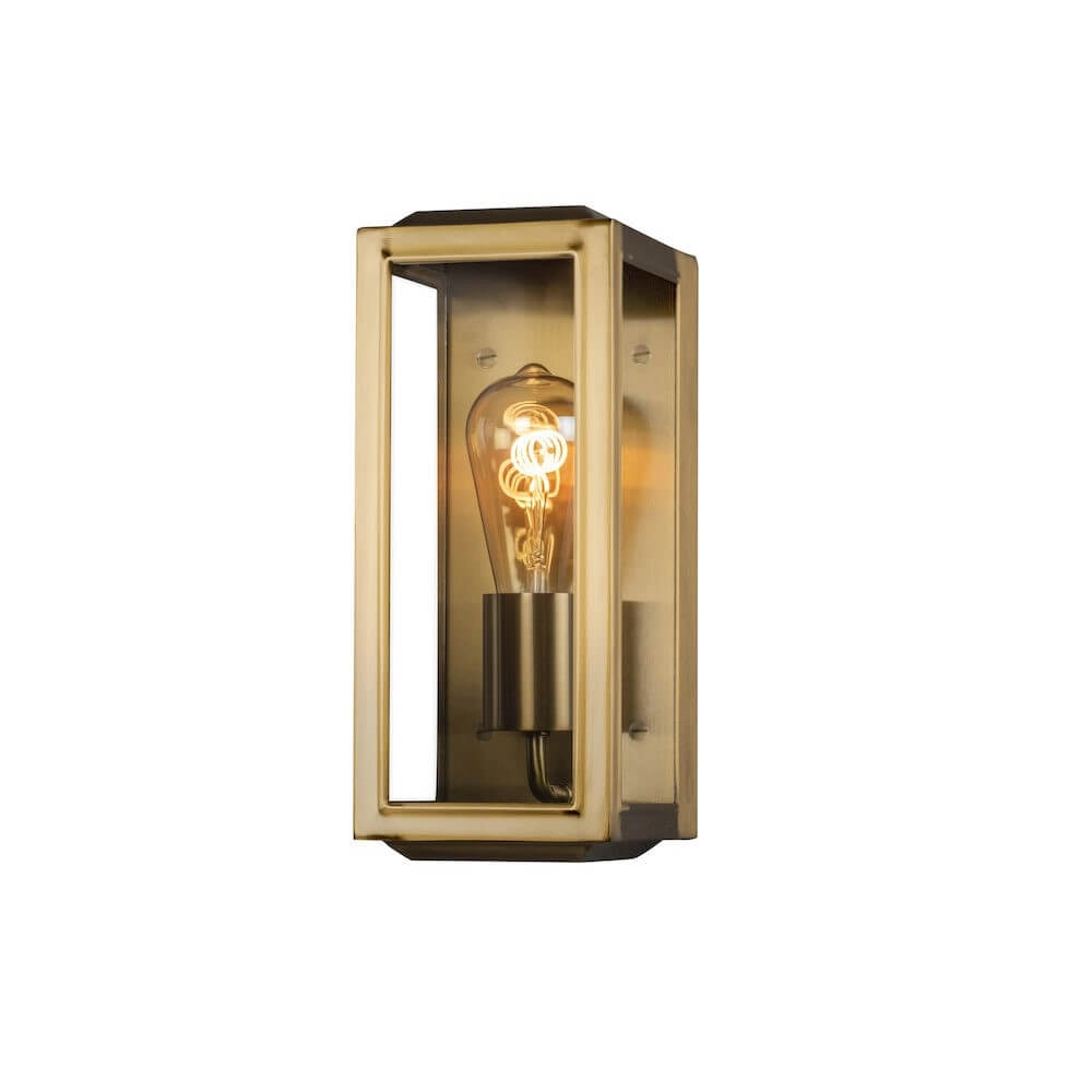 Gouden buitenlamp Carpi
