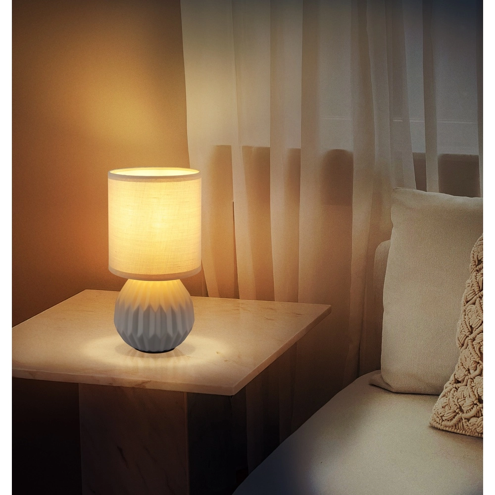 Design schemerlamp Sylas grijs Globo 9007371478507