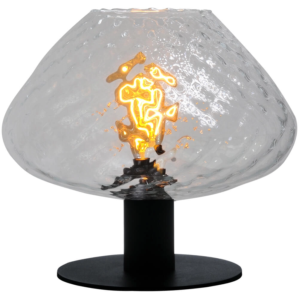 Tafellamp Porto met Blossom helder glas