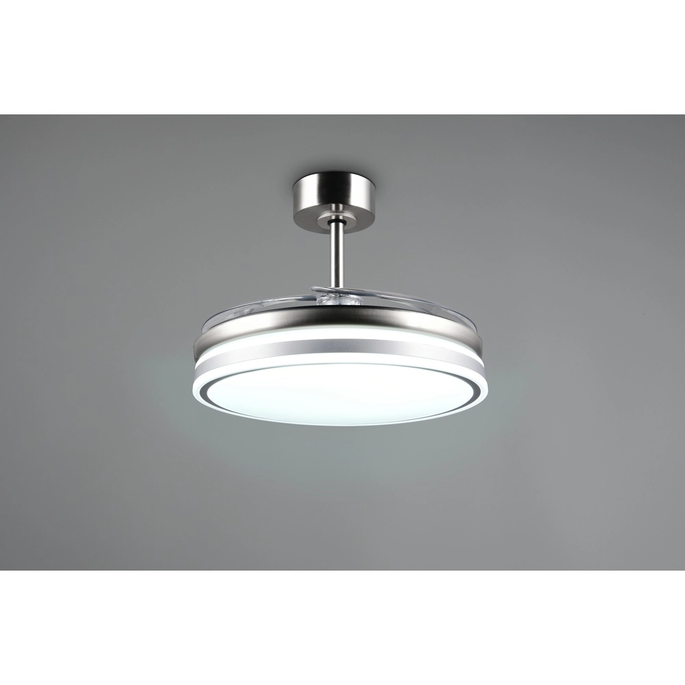 Ventilator Volda nikkel Ø 106cm Trio 4017807689075