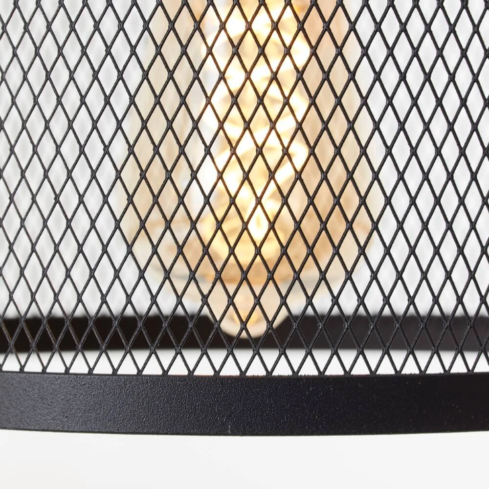 Eettafel hanglamp Maze met gaas kappen Brilliant 4004353411540