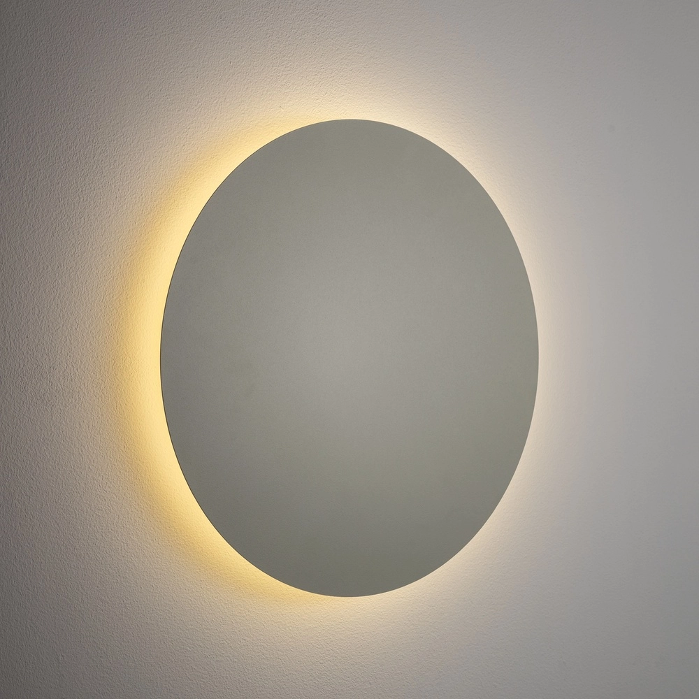 Design wandlamp Ring saliegroen Ø 35cm Lyora 5903139126618