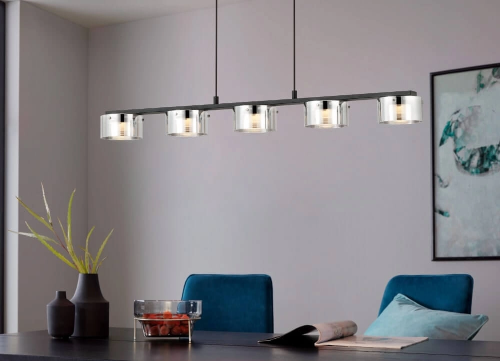 Hanglamp met smoke glas Copillos Stars of Light 9002759398750