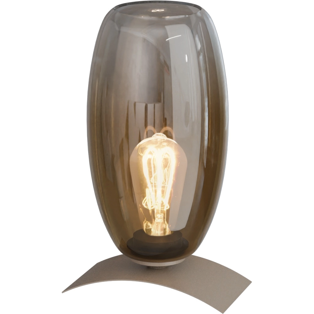 Tafellamp Olive Ø15cm glas - zand