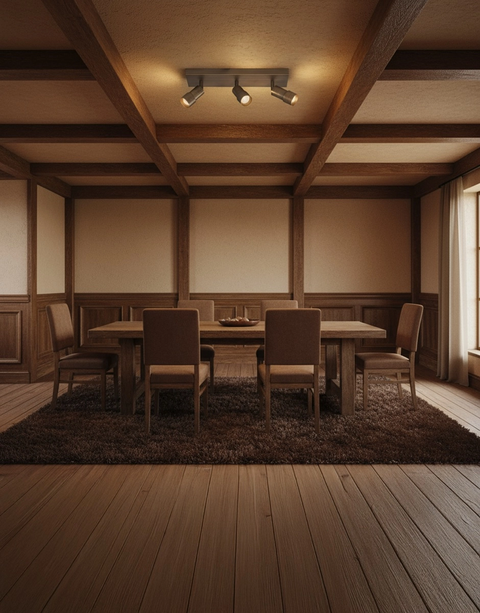 Triple opbouwspot Liam led - brons ETH 8720195311621