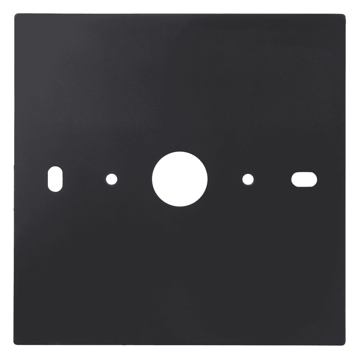 Afdek- montageplaat EVO WALL MOUNT DARK 100-230V voor EVO WALL