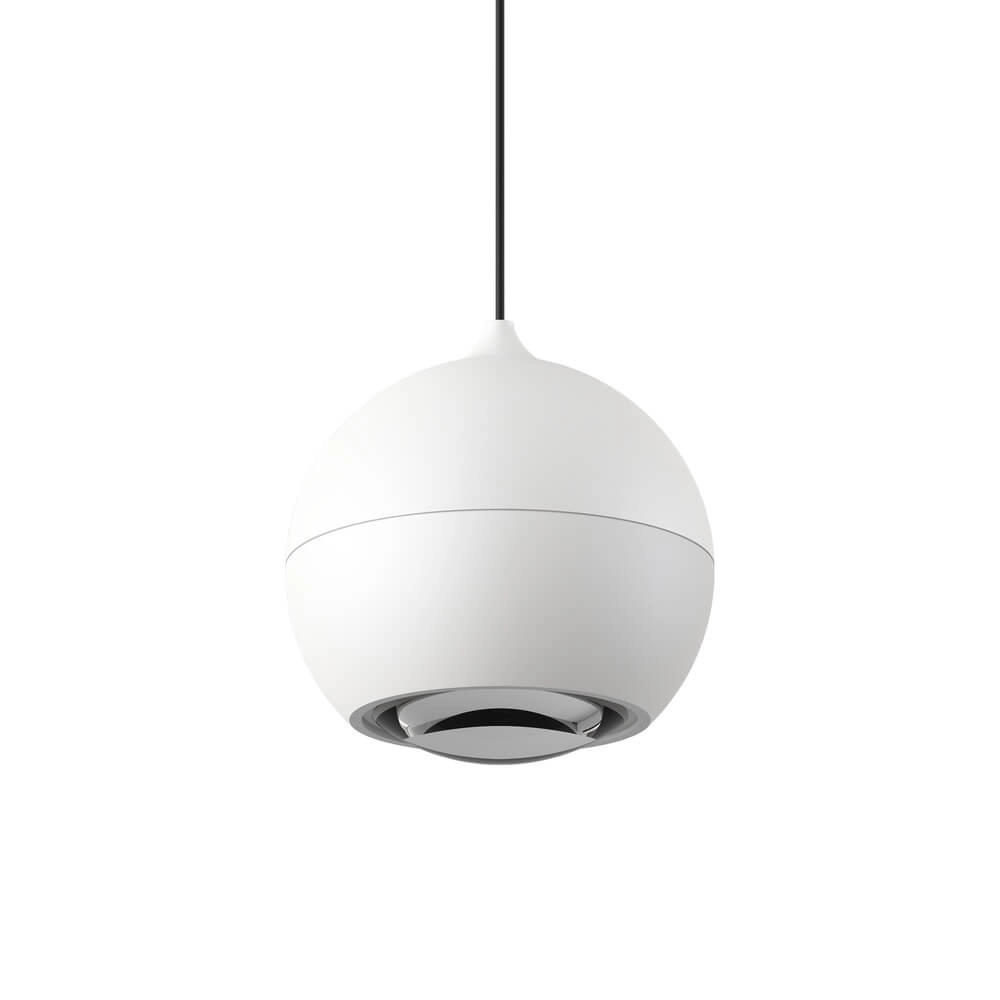Hanglamp bol Miami wit Ø 10cm Artdelight 8720701102019