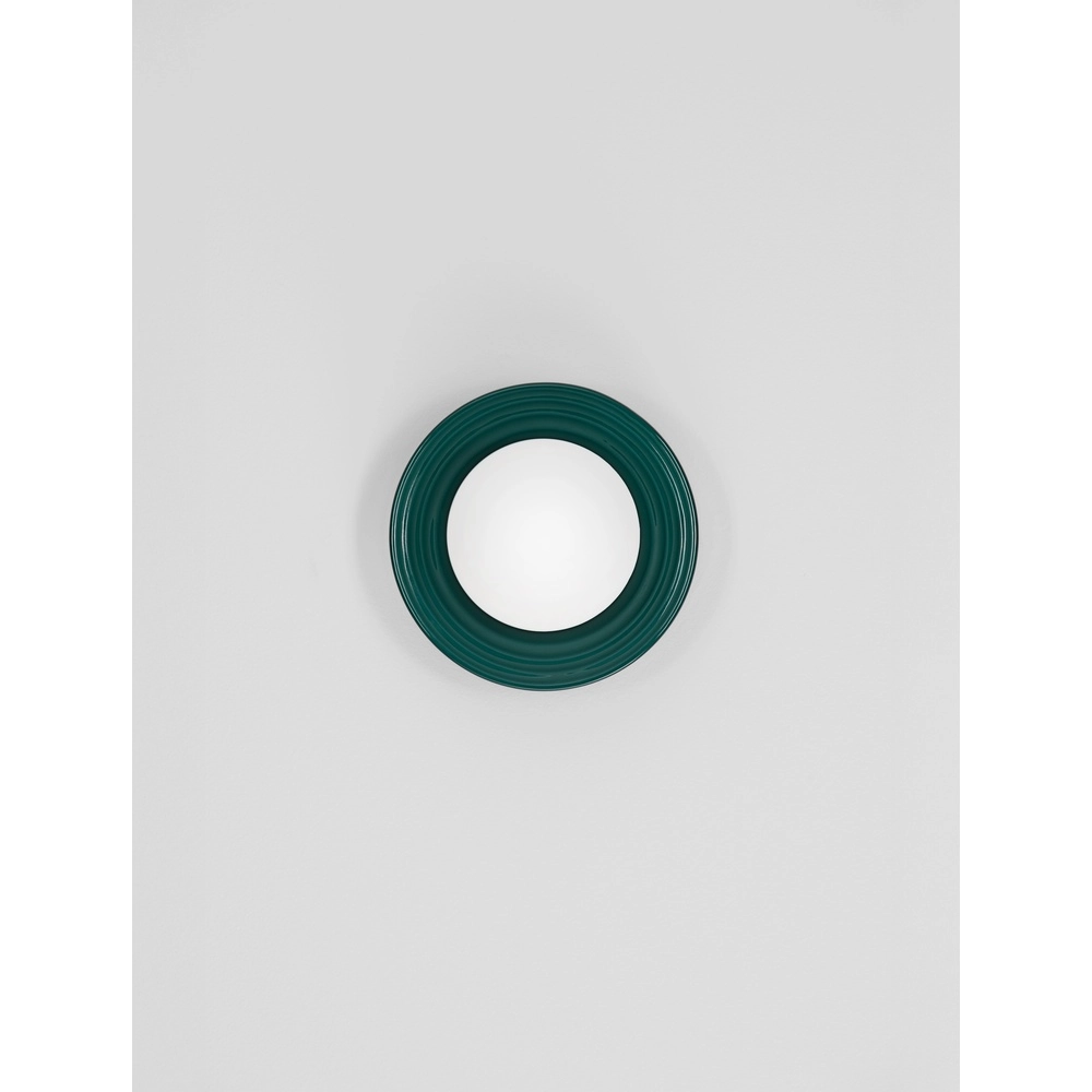 Wandlamp Orbique groen Ø 16cm Lyora 5212017483928