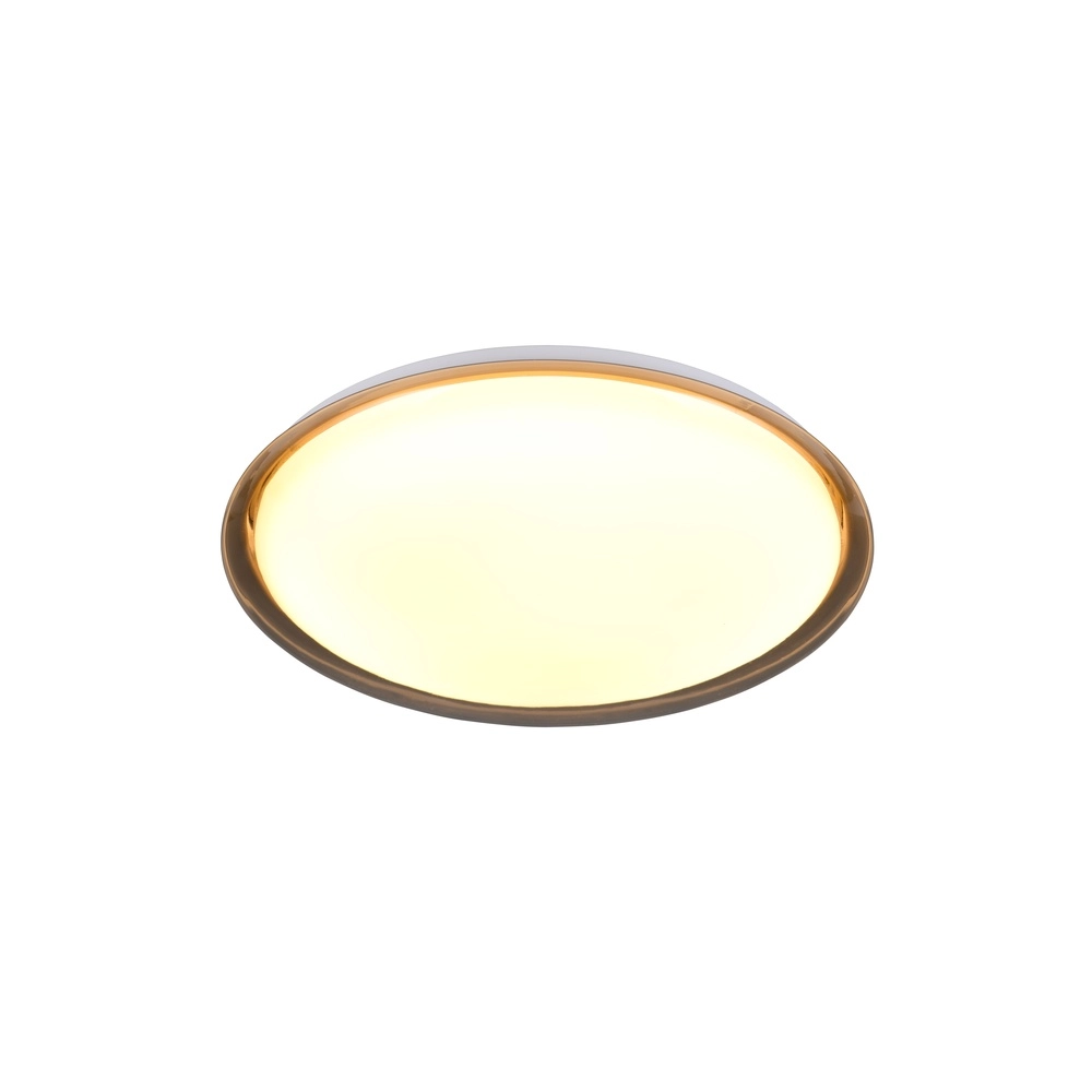 Plafonniere Caliro Ø 38cm wit