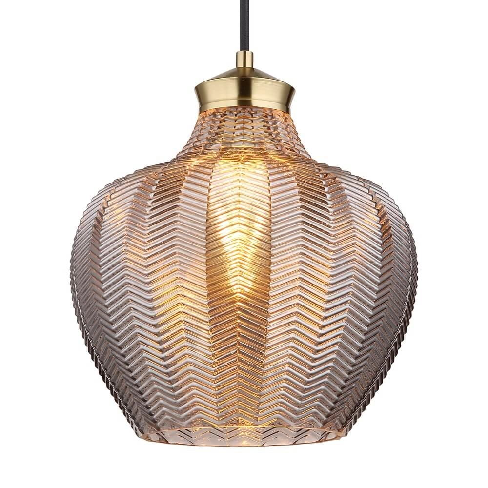 Hanglamp Jessica met gekleurd glas Ø 26cm Globo 9007371481118