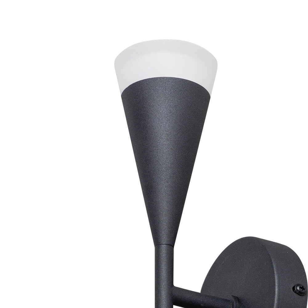 Wandlamp Defender design zwart ETH 8720195306726