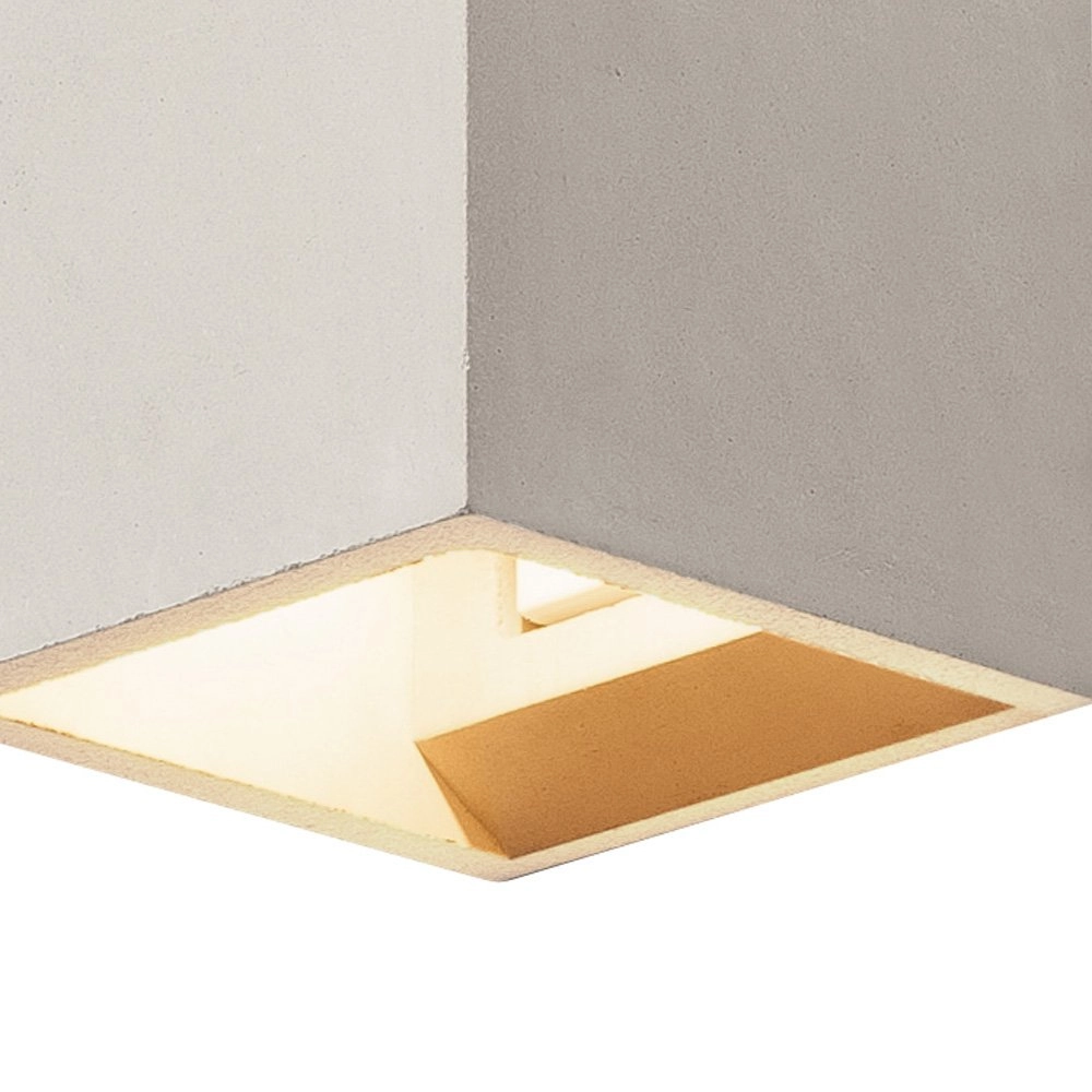 Wandlamp Solid Cube Up-Down betongrijs SLV 4024163192026